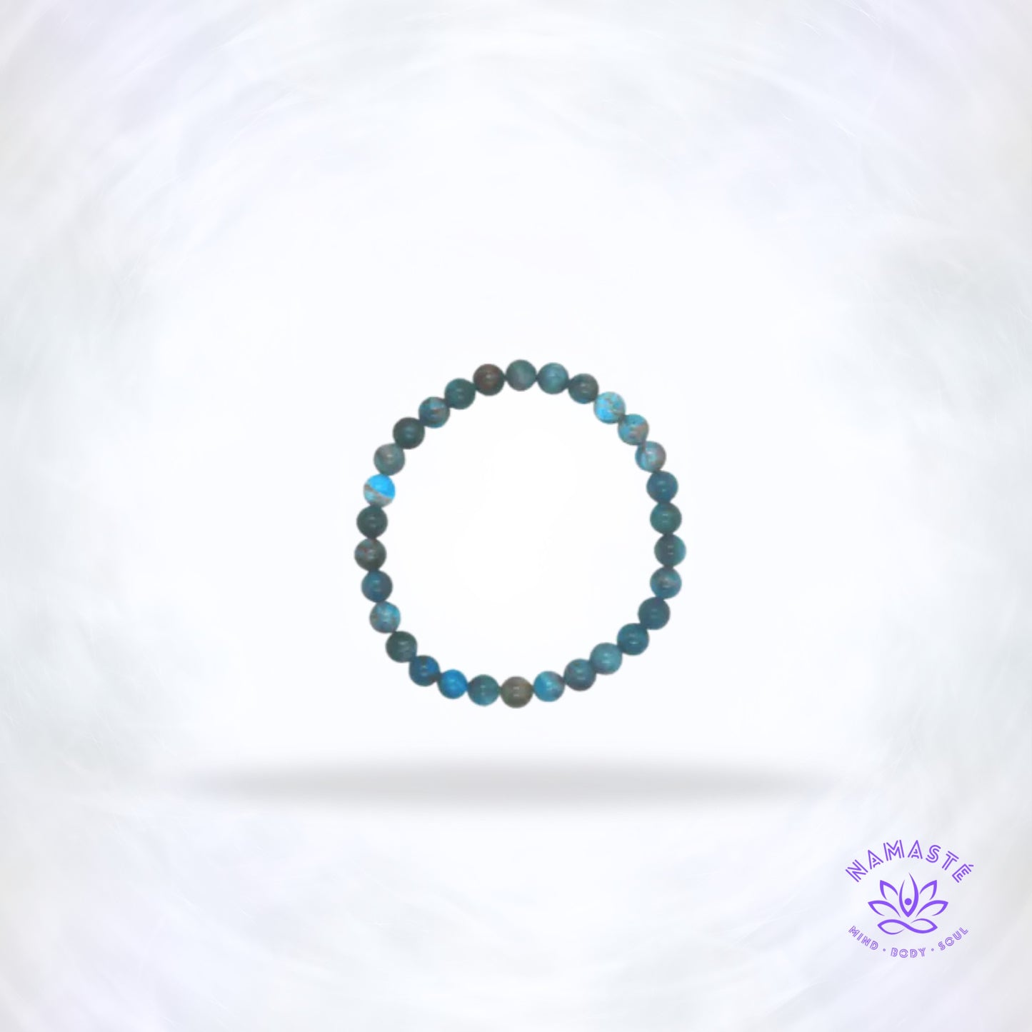 Apatiet Armband met 6mm kralen