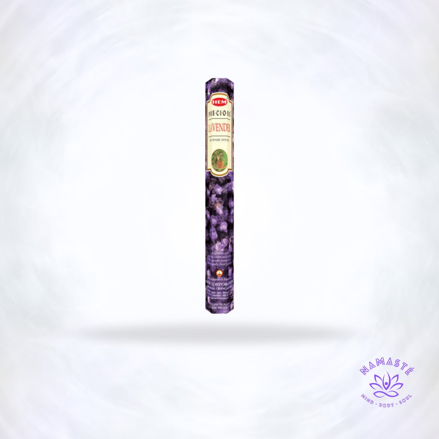 Lavendel wierookstokjes van HEM – zachte, bloemige geur die ontspanning, balans en innerlijke rust bevordert.