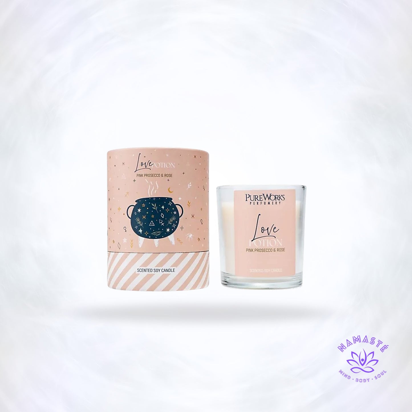 Love Potion Geurkaars in glas met giftbox