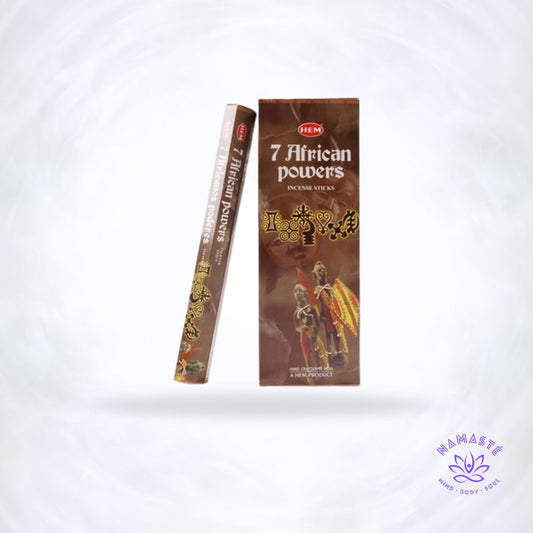 HEM 7 African Powers wierook stokjes met krachtige geur voor bescherming en zuivering