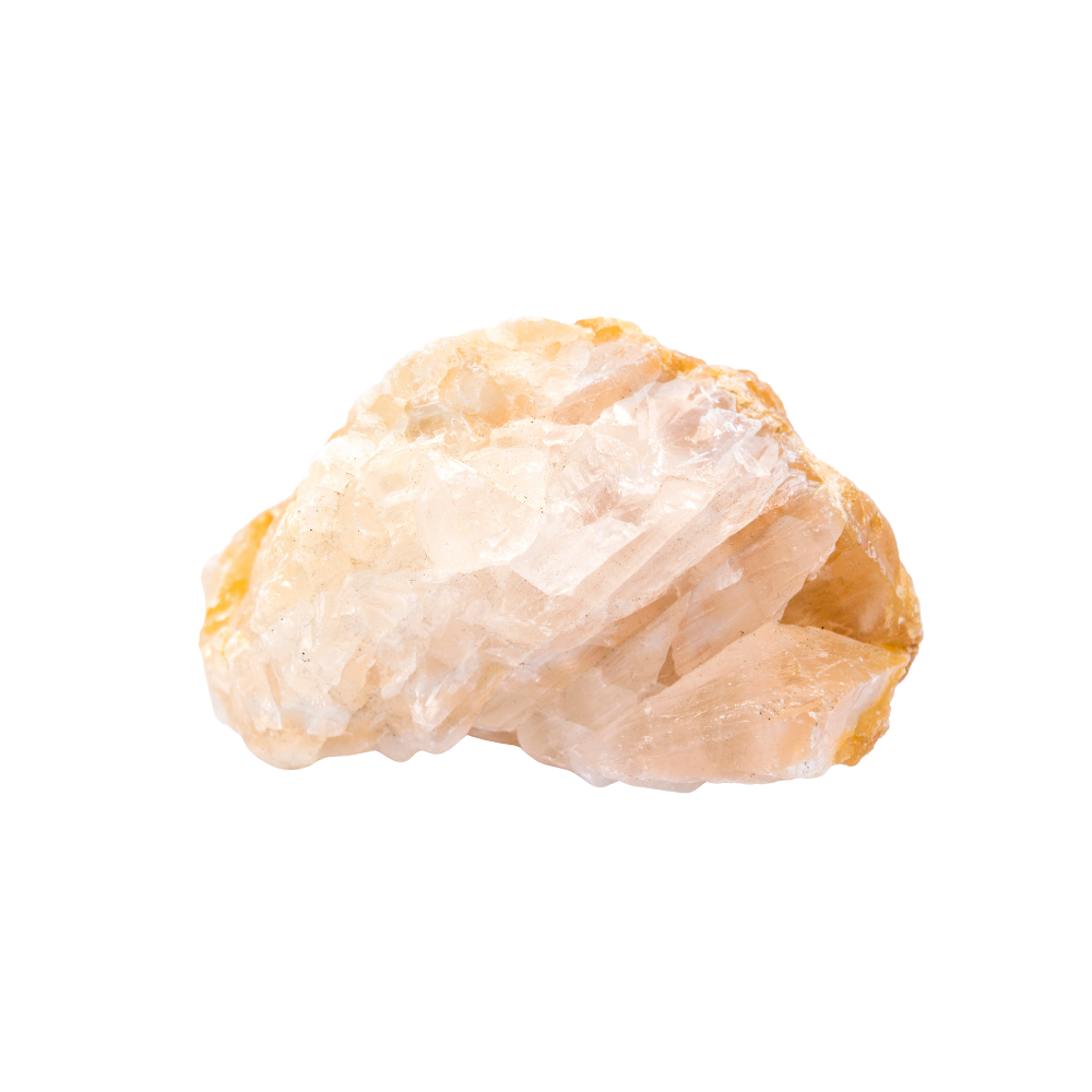 een ruw stuk Calciet