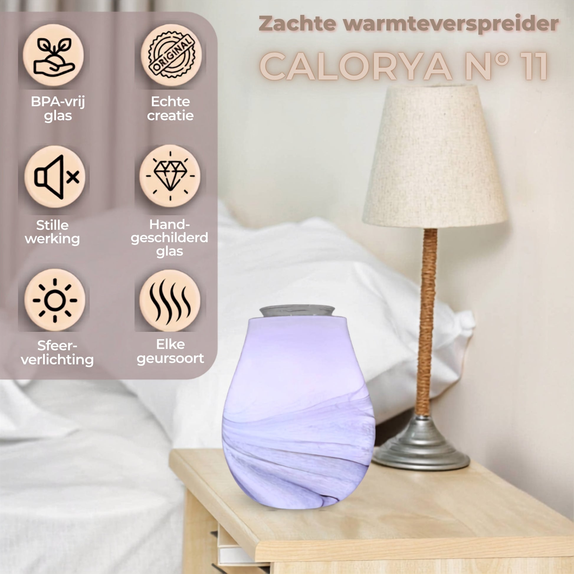 voordelen Calorya 11 geurbrander