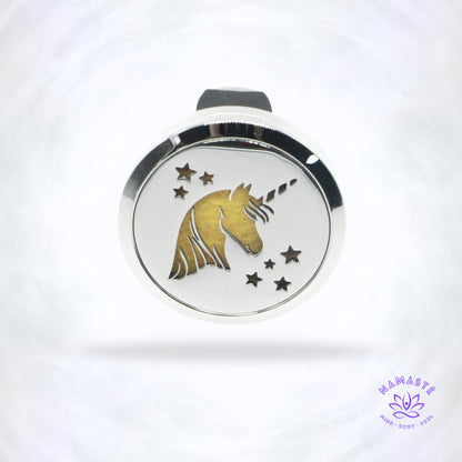 clip on diffuser met unicorn afbeelding