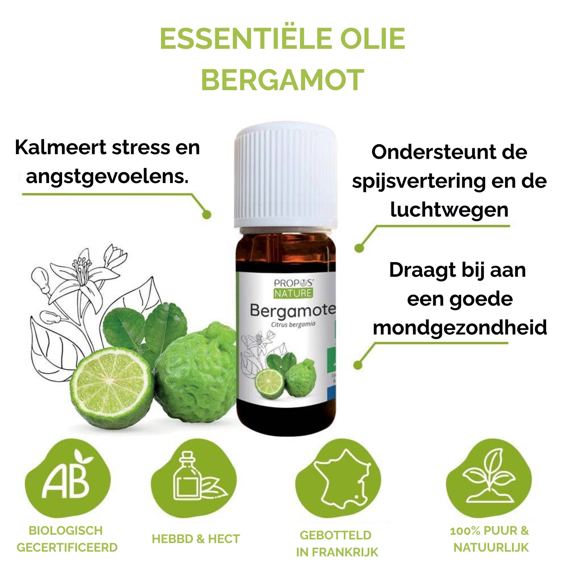 propos'nature bergamot olie werking