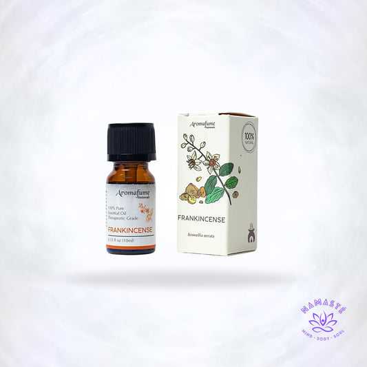 Aromafume frankincense essentiële olie – natuurlijke olie die rust, sereniteit en spirituele verbinding ondersteunt.