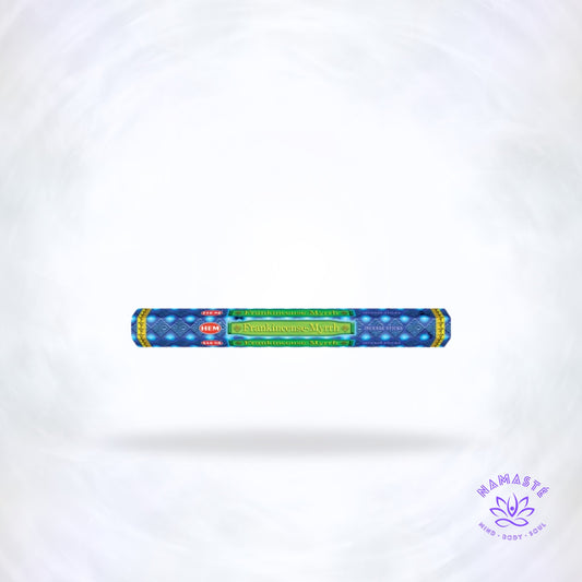 Wierook & Mirre wierookstokjes van HEM – warme, harsachtige geur die zuivert, aardt en spirituele verbinding versterkt.