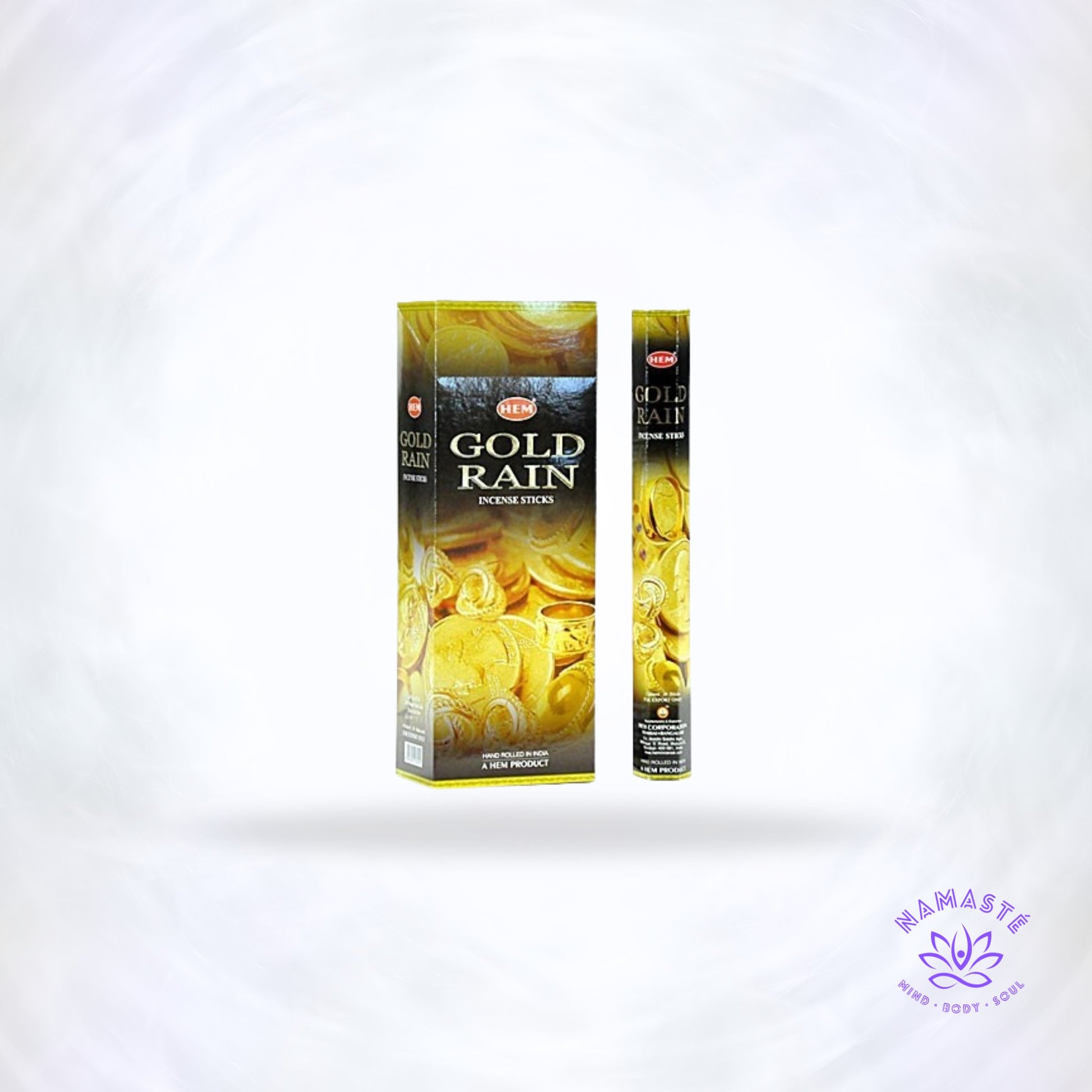 HEM Gold Rain wierook stokjes met warme en luxueuze geur