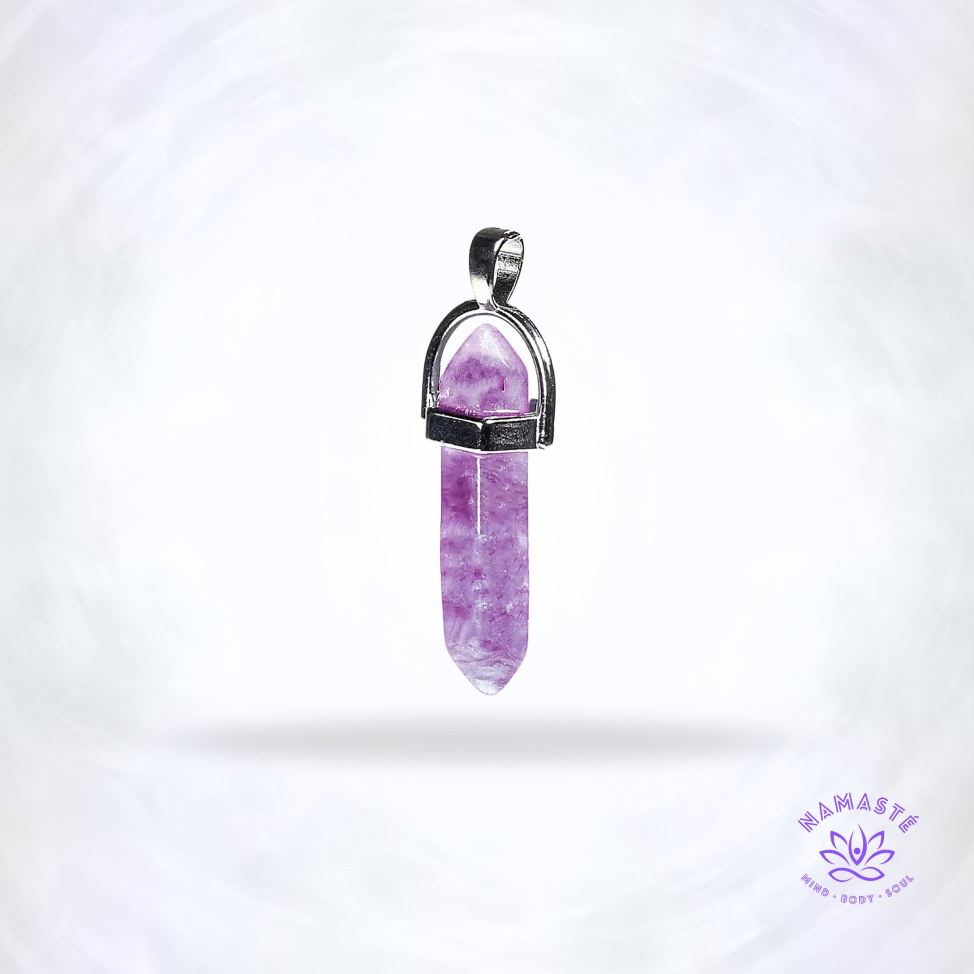 Fluoriet hanger – natuurlijke edelsteen in unieke kleurschakeringen die focus, balans en bescherming bevordert.