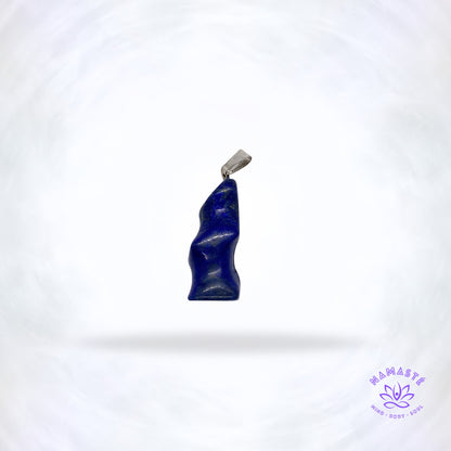 gedraaide hanger lapis lazuli
