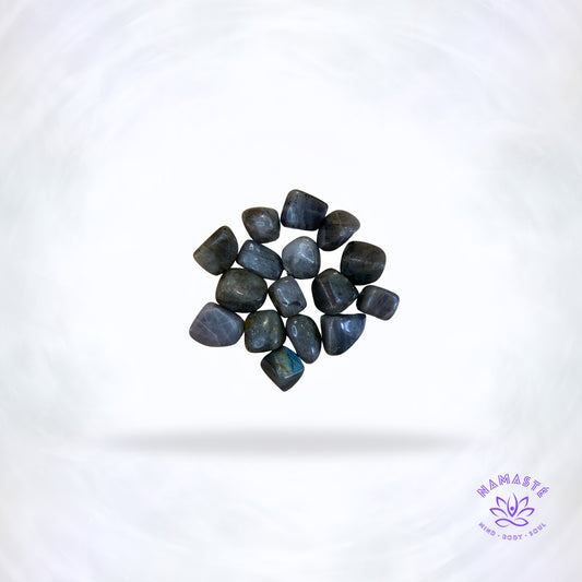 Labradoriet Trommelstenen Medium