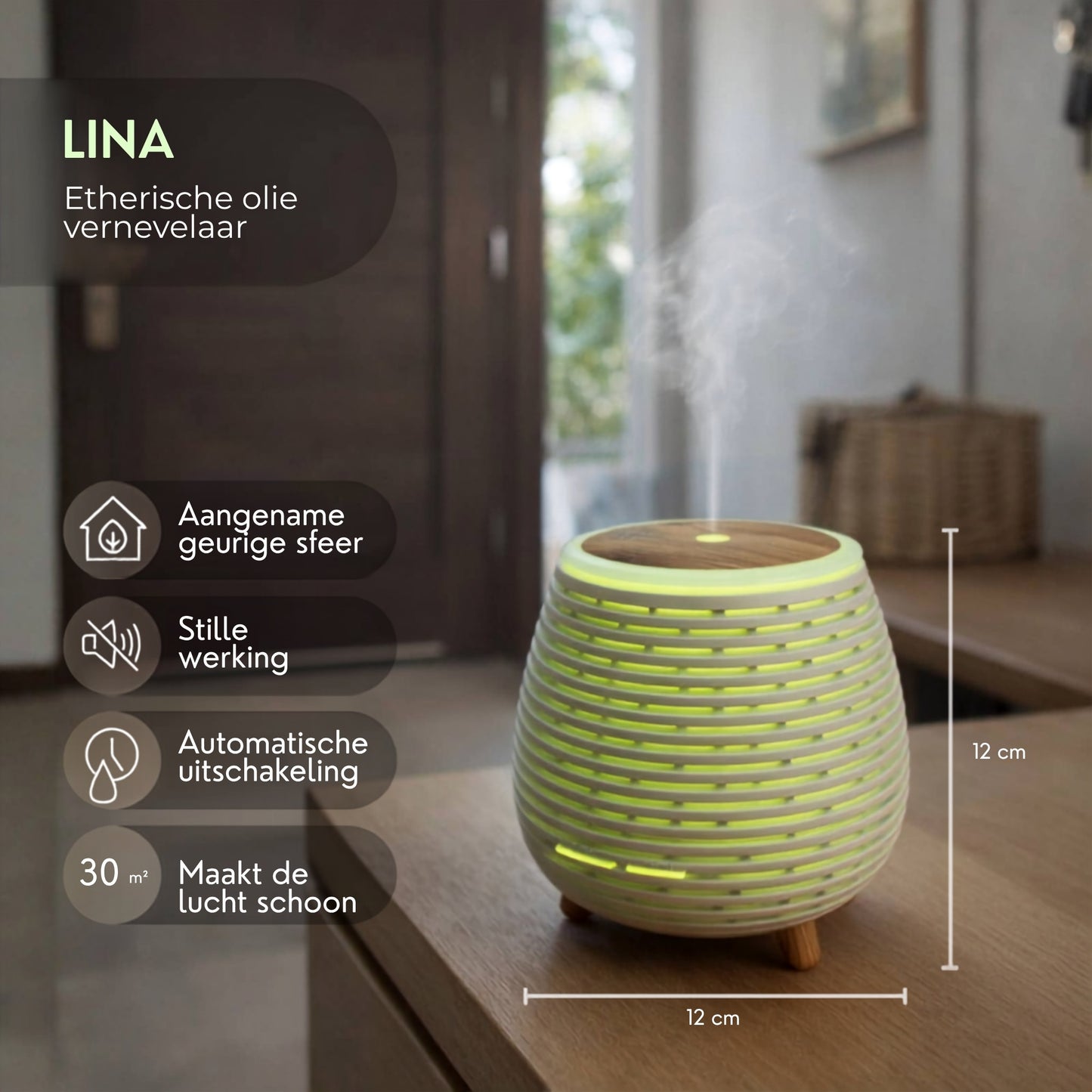 lina diffuser pluspunten