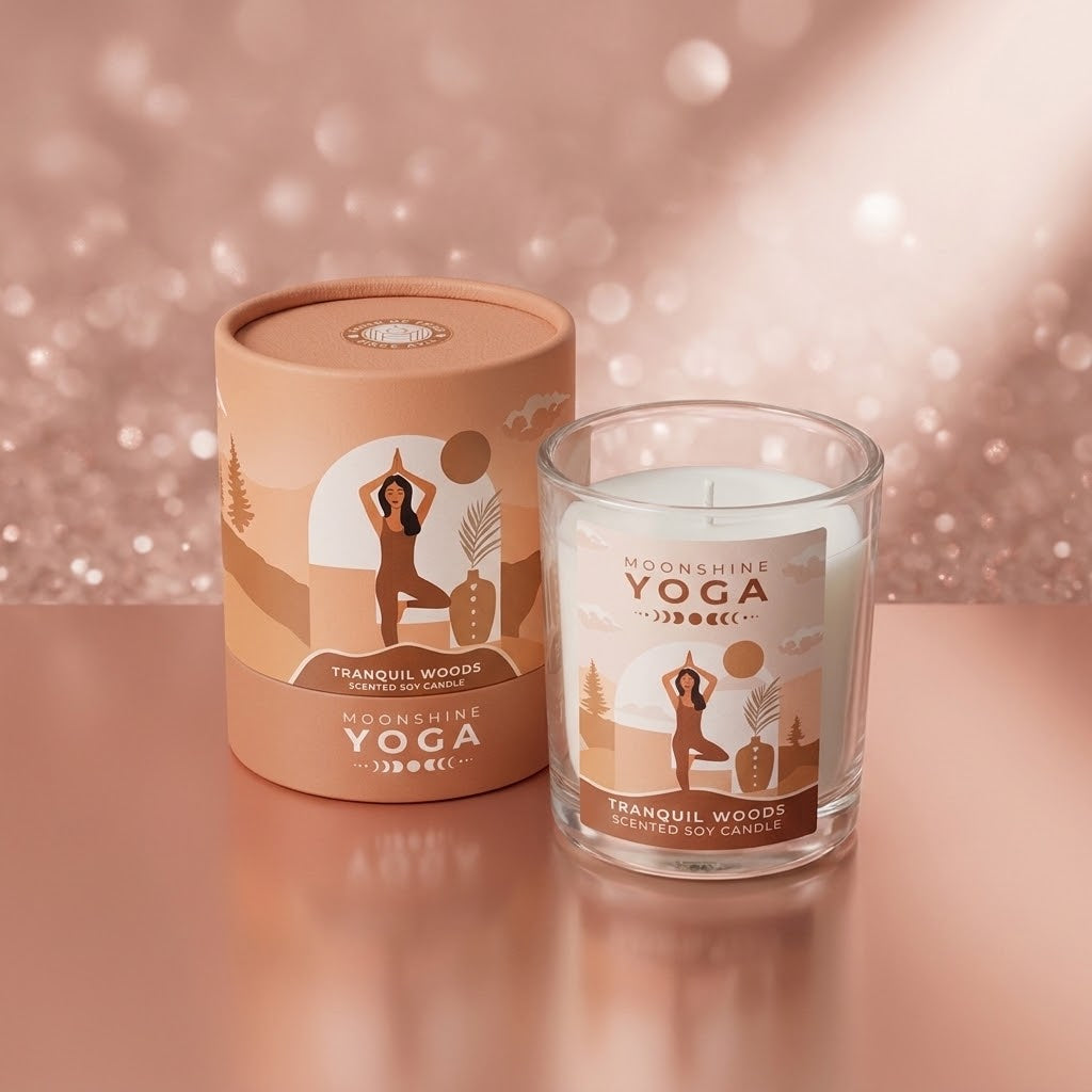tranquil woods met doosje in een partystyle setting