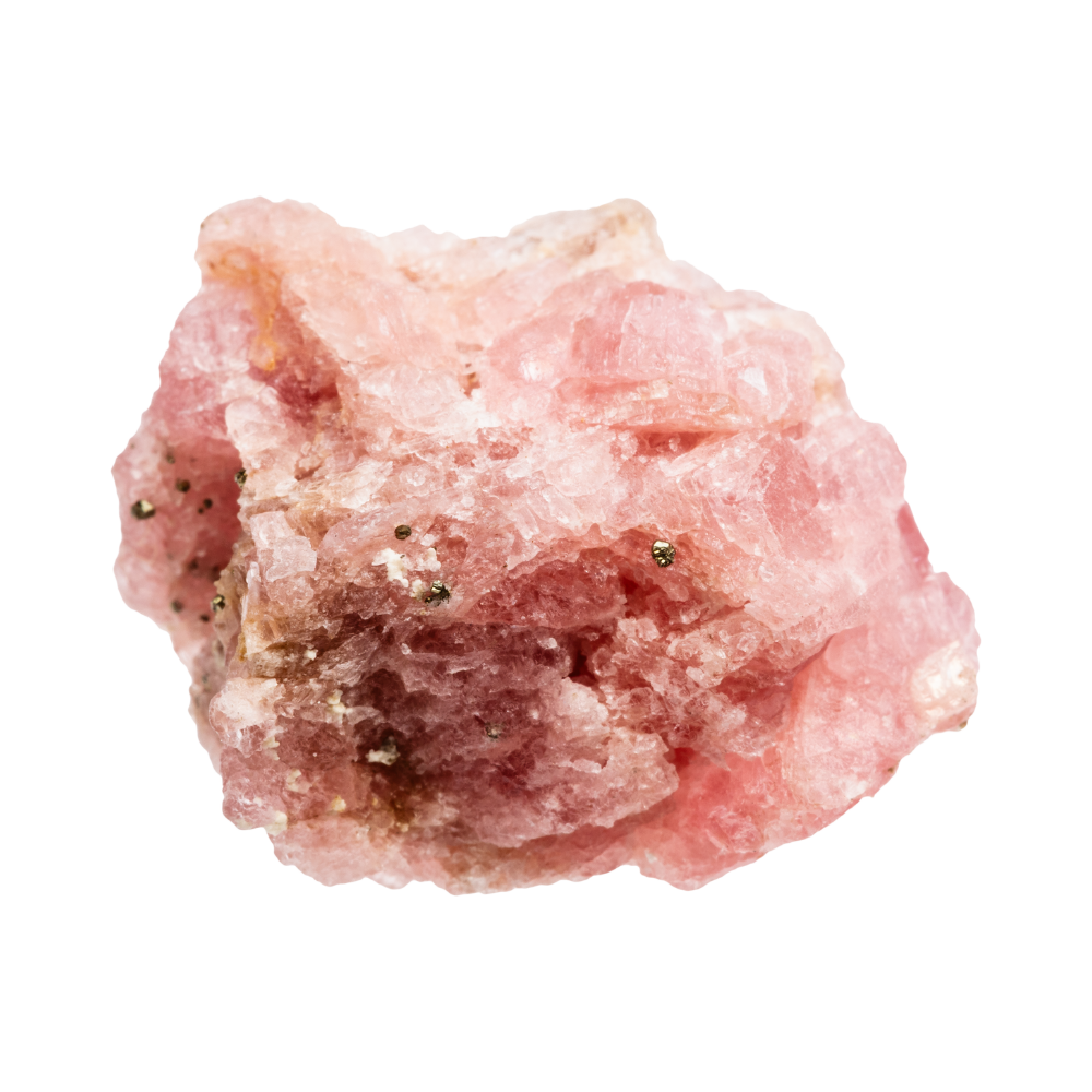 een ruw stuk Rhodochrosiet