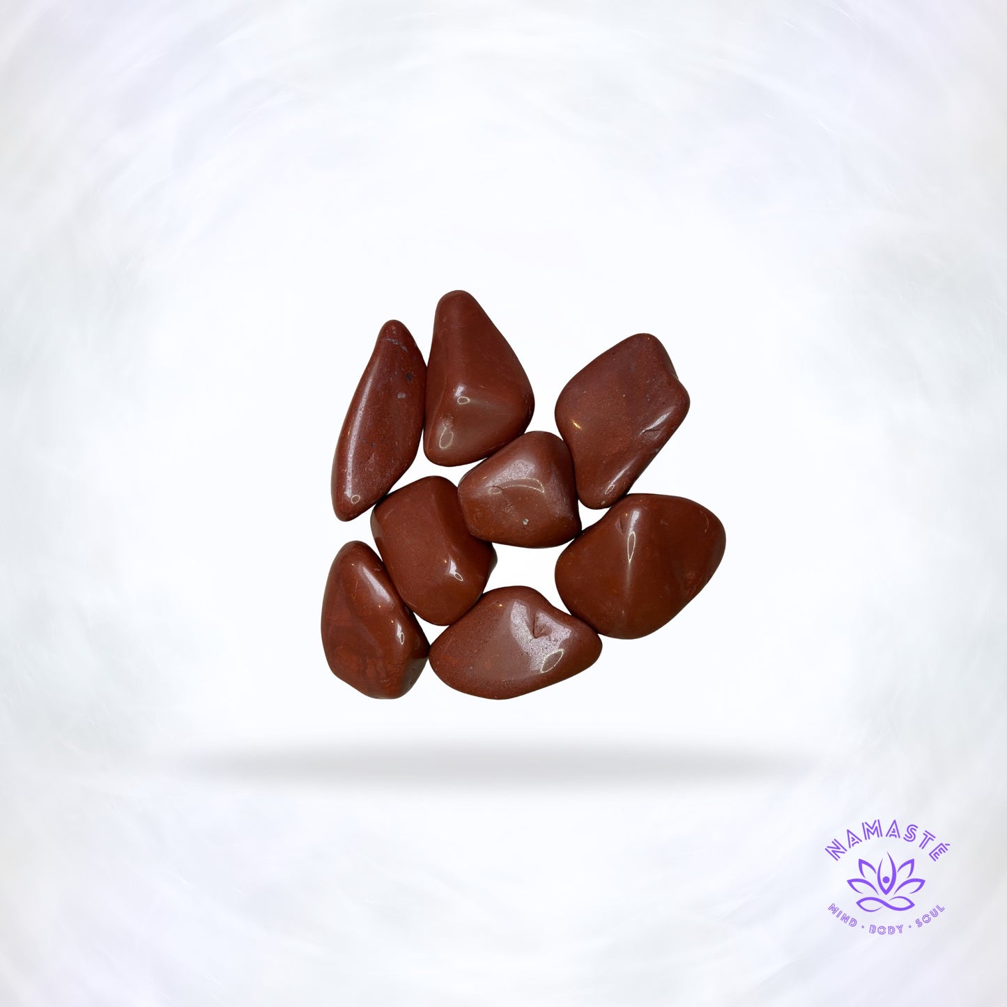 Rode Jaspis Trommelstenen L