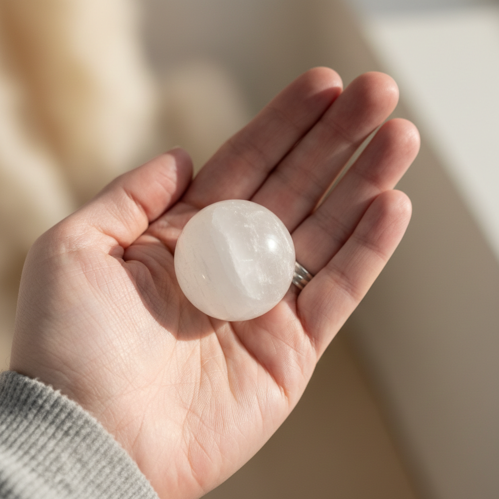 seleniet bol in hand