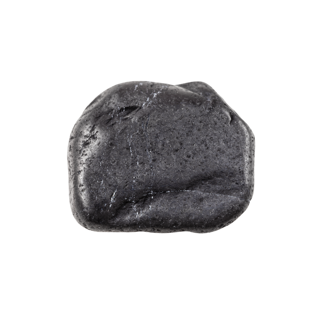 een stuk gladde shungiet