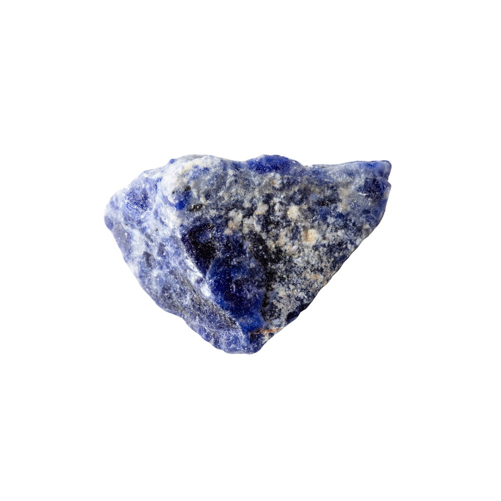 een ruw stuk sodaliet