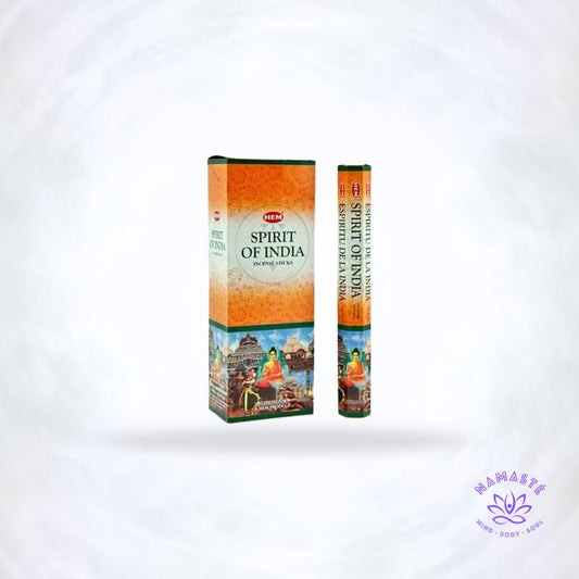 HEM Spirit of India wierook stokjes met warme kruidige geur