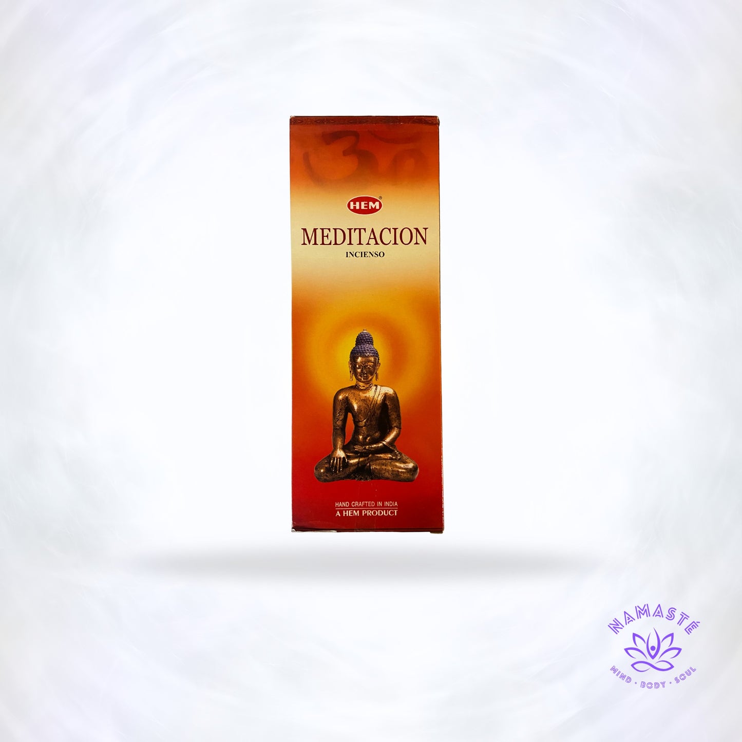 Meditation wierookstokjes van HEM – zachte, kalmerende geur die rust brengt, het derde oog en kroonchakra stimuleert en spirituele focus bevordert.