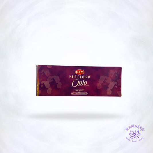 Wierookstokjes Opium HEM – exotische, kruidige geur die ontspanning en een serene sfeer in huis brengt.