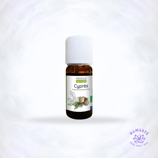 cipresolie met Namasté Logo