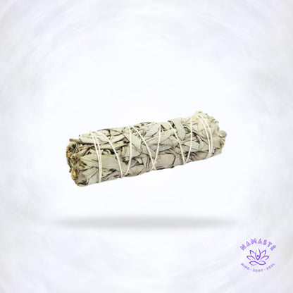 Mini smudge stick van witte salie – 10 cm – reinigend en zuiverend.