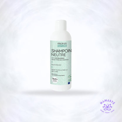 neutrale shampoo met Namasté logo