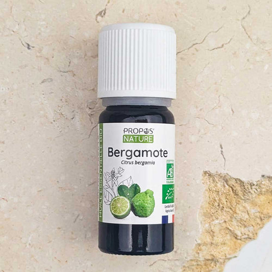 propos'nature bergamot olie op natuursteen