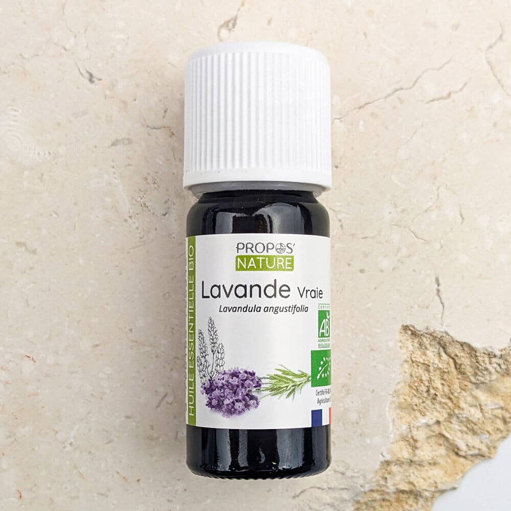 propos'nature echte lavendel olie op een natuursteen