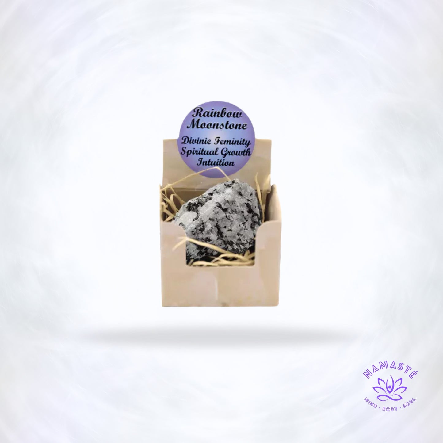 Rainbow Moonstone – in vier vormen voor intuïtie, rust en vrouwelijke energie.