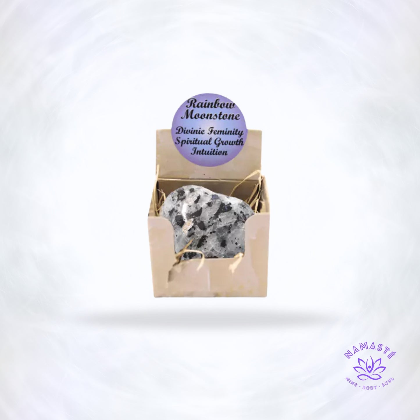 Rainbow Moonstone – in vier vormen voor intuïtie, rust en vrouwelijke energie.