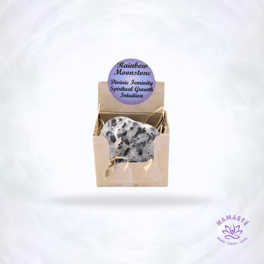 Rainbow Moonstone – in vier vormen voor intuïtie, rust en vrouwelijke energie.
