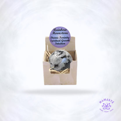 Rainbow Moonstone – in vier vormen voor intuïtie, rust en vrouwelijke energie.