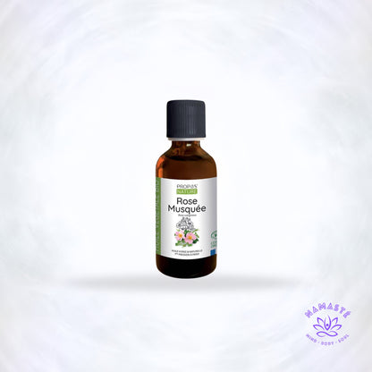 rozenbottelolie van propos nature met Namasté logo