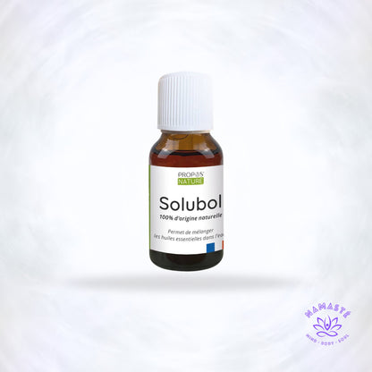 solubol flesje met Namasté logo