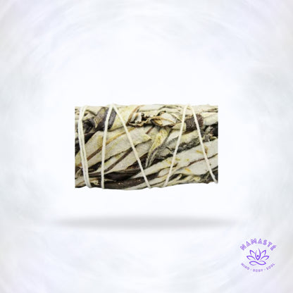 Smudge stick van Witte Salie en Yerba Santa – 10 cm – reinigend & beschermend.